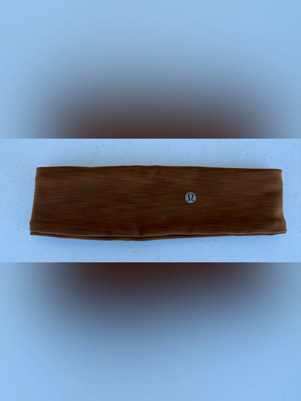 Lululemon  Front Headband OS Copper Brown Moisture Wicking Yoga Running